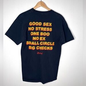 4Hunnid Good Sex Graphic Print Black T-Shirt